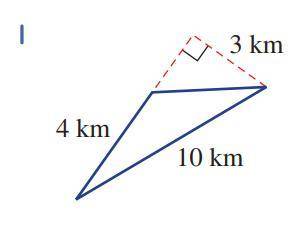 Find the area of this triangle