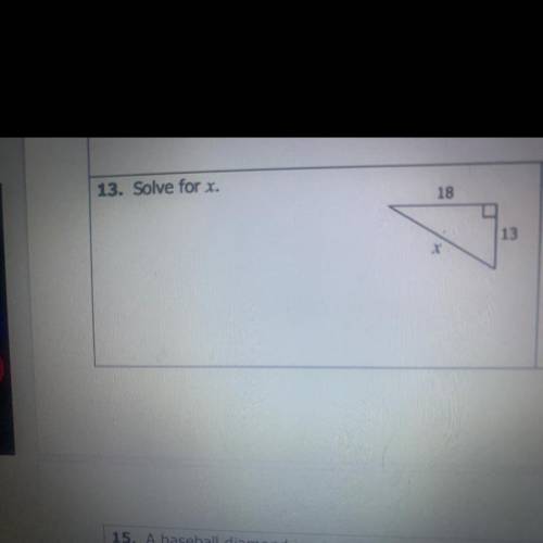 Solve for X. please help