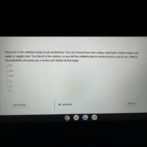 What is the answer?
17%
20%
14%
1/5
1/6
1/7