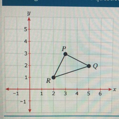 What is the perimeter of triangle PQR.

5 units
10 units
√5+3 √2units
2 √5 + √10 units