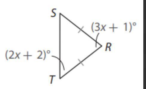Find the measure of angle T