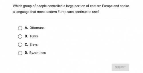 PLEASE HELP ME!! NO LINKS.

which group of people controlled a large portion of eastern europe and