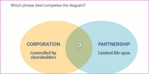 Which phrase best completes the diagram?

A. Owner is free to make all decisions. 
B. Complex regu