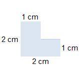 What is the area of the shape?

3 square centimeters
4 square centimeters
6 square centimeters
9 s