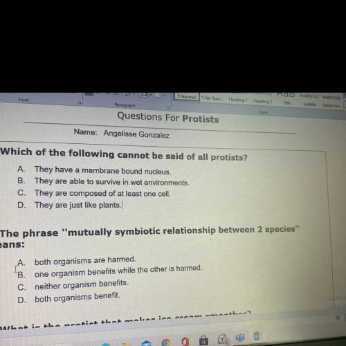 I really need help on these 2 questions since I don’t really know much :