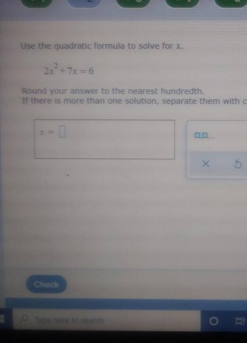 Help!! using quadratic formula round to the nearest hundred​