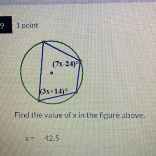 The 42.5 isn’t apart of the question. But can someone help me on this
