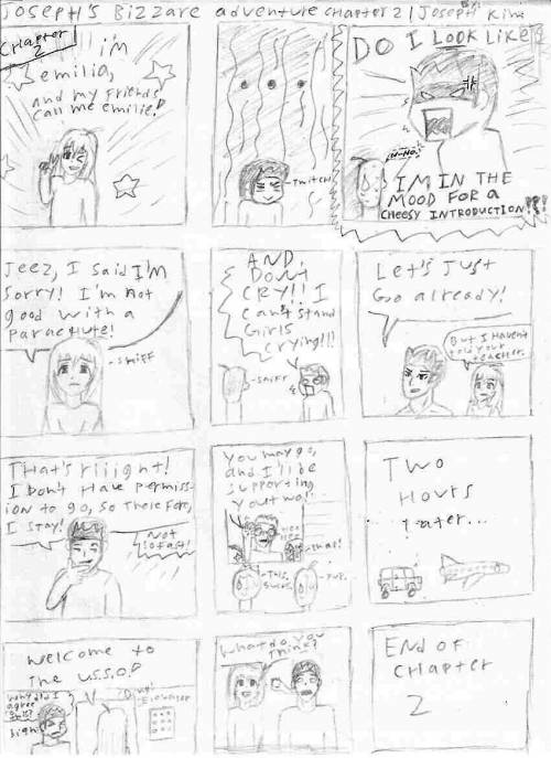 Comic two here hope you like number two