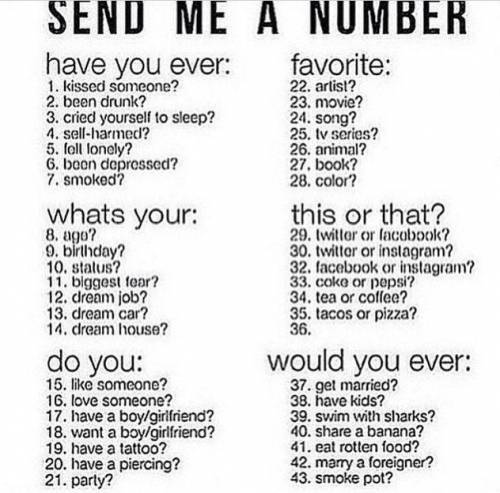Ask me a question and ill answer it honestly