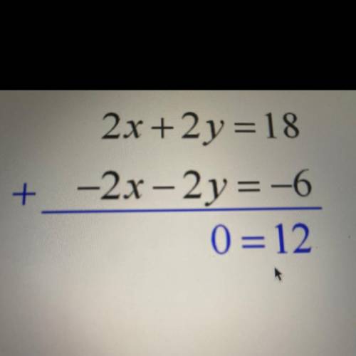 How many solutions does this answer have? (One solution, No solutions, or Infinitely many solutions