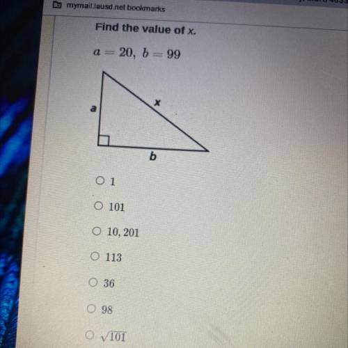 Find the value of x I don’t understand this