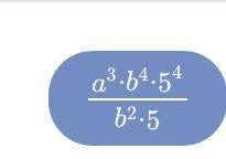 Can someone please show me how to do this, I know the answer is 125 a^3 b^2.

The question is show