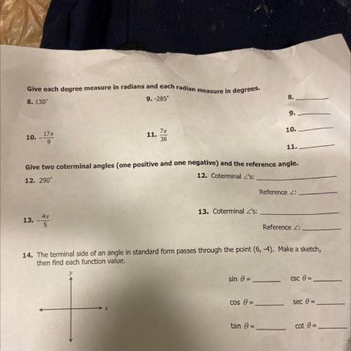 I need help with 8-13 I have 0 clue how to do it and I need to graduate soon