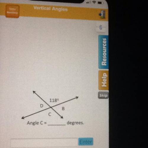 What degree is angle c