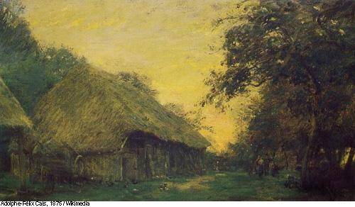 Examine this painting, then decide which trend it best exemplifies.

impressionism
serialism
expre