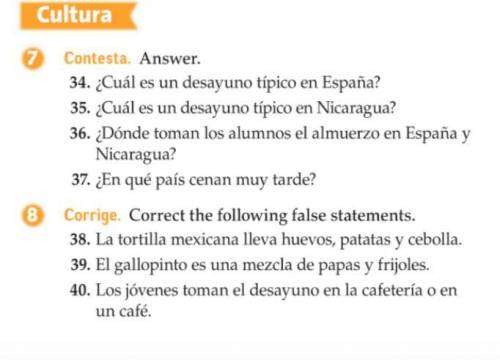 Spanish please keep simple