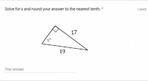 Solve for x pls help!