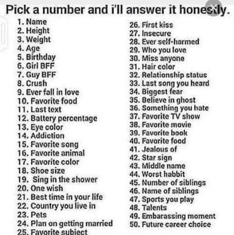 Alr there's this thing I wanted to try out :P

pick any number I might not be able to answer them