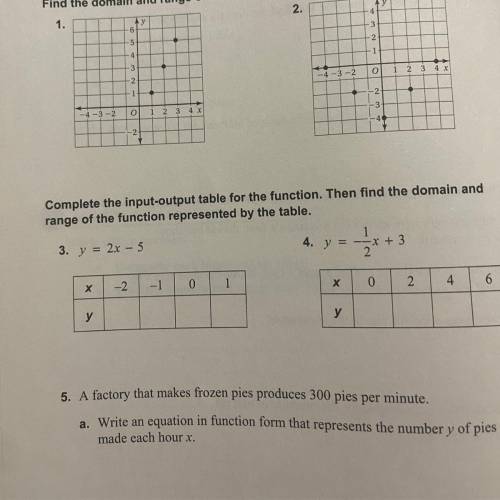 I need help with problem number 3 if someone can help me with that