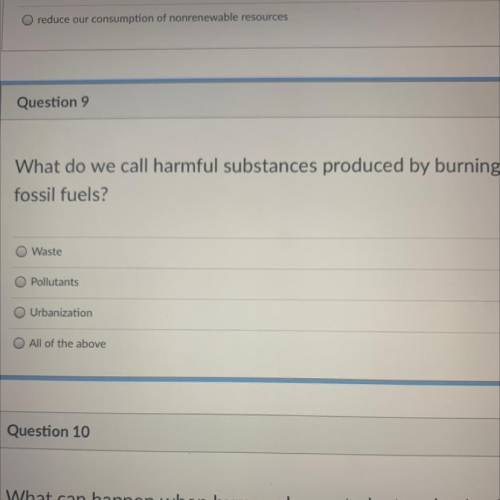 Help please
What do we call harmful substances produced by burning fossil fuels