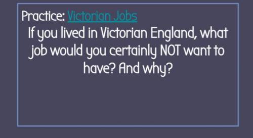 Victorian England, what job would you certainly NOT want to have? And why?

( Point Proof Comment
