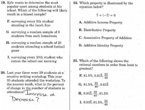PLEASE HELP 7TH GRADE MATH

BRAINLIEST-SHOWS WORK
PLEASE HELP
If these are too hard i have more qu