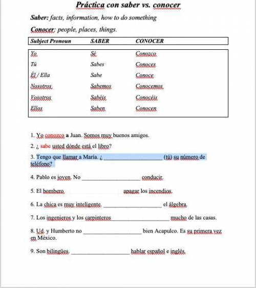 HALP SPANISH SPEAKERS PLEASE HELP ME ITS EMERGENCY I NEED THIS I HAVE A TIME LIMIT TO DO IT