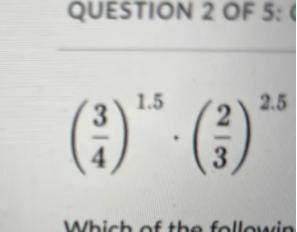 The answer is a square root