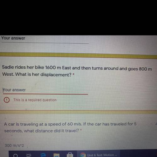 Please help the right answer get the and this is physical science btw

Sadie rides her bik