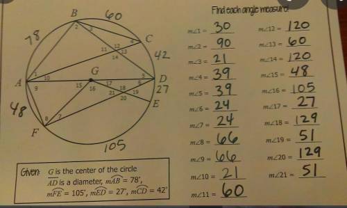 The Giant Circle Challenge (Geometry)
What does each number equal (degrees)?