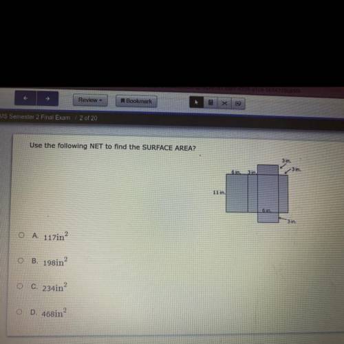 USE THE FOLLOWING NET TO FIND THE SURFACE AREA? ALSO I DONT WANT A LINK THOSE ARE FAKE I NEED A REA
