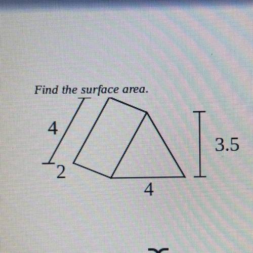 Find the surface area
HELP