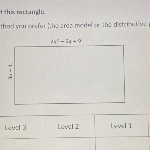 • Use whichever method you prefer (the area model or the distributive property)