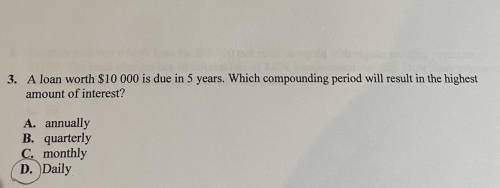 Is this the right answer for this question?