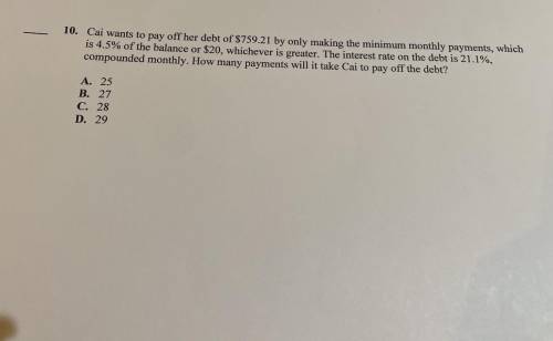 How do I complete this math problem on borrowing money?