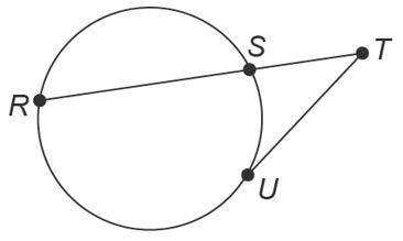Please Help!

In the figure, TU is tangent to the circle at point U. Use the figure to answer the