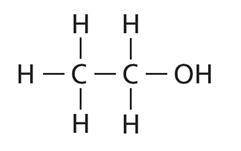 Which part of the ethanol molecule is polar?
Answers:
1. O
2. C-H
3. C-C
4. OH