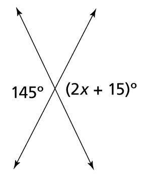 PLZZZZ HELPP ME

What is the value of x in the figure? Enter your answer in the box.
x =