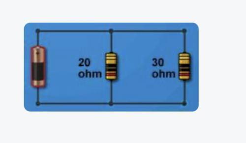 What is the total resistance of the circuit shown below? 
(Please help)
