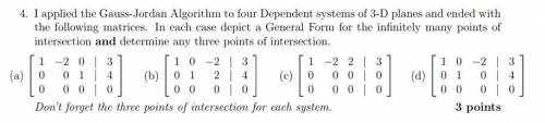 If possible, determine just by looking the number of points of intersection of each of the followin