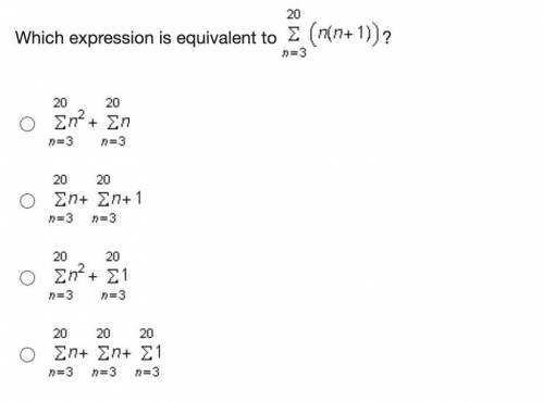 HELP Which expression is equivalent to
