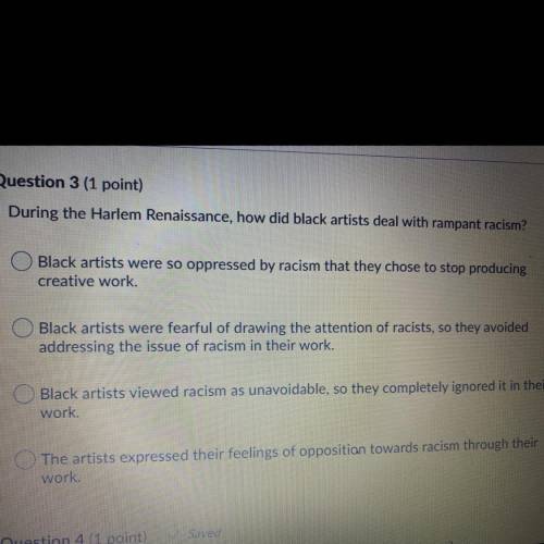 During the harlem renaissance how did black artists deal with rampant racism