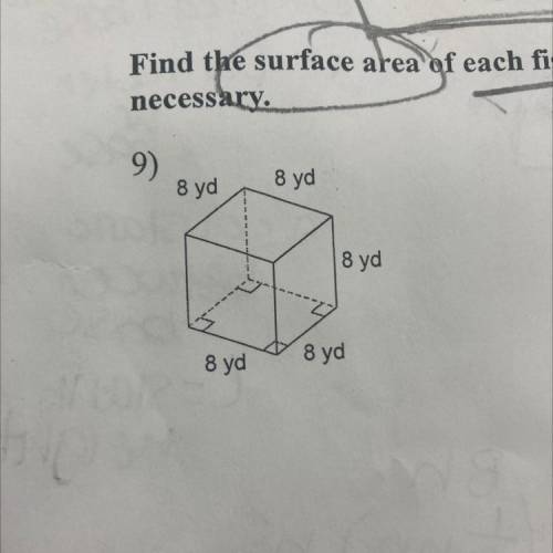 HELP ASAP!!

Find the surface area of the figure. Round your answer to the nearest hundredth if ne
