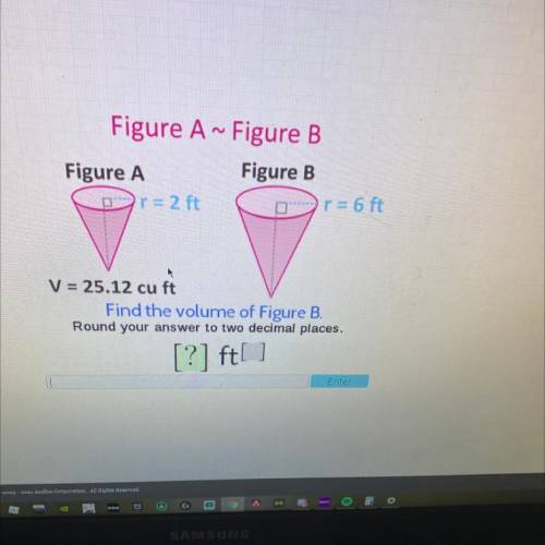 Figure A ~ Figure B

Figure A
Figure B
Dr=2 ft
Dr = 6 ft
V = 25.12 cu fi
Find the volume of Figure