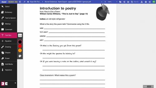 I need help with this ASAP here is the link to the poem that go with the questions https://www.poet