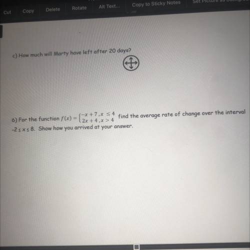 I’m trying to solve question nunber 6