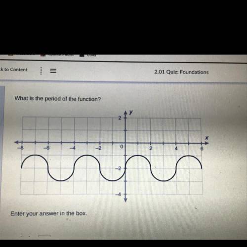What is the period of the function?