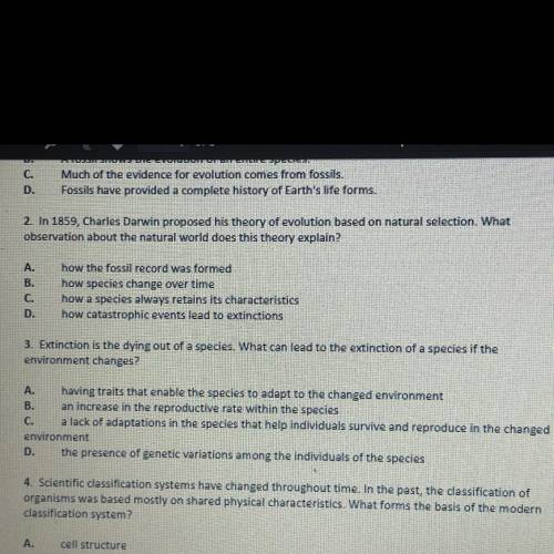 Whats the ANswer to 2,3 Im taking a test And it’s my quarter 4 Last exam To pass