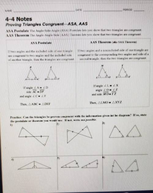 I need help in geometry in 1-6 that couldn't know that is the answer and really really need help :(