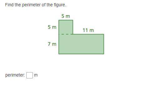 Item 3
Find the perimeter of the figure. Thank you if you help